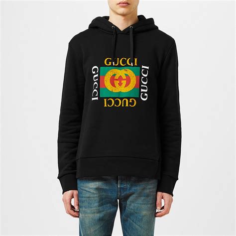 fake gucci box logo hoodie|knock off gucci sweatshirt.